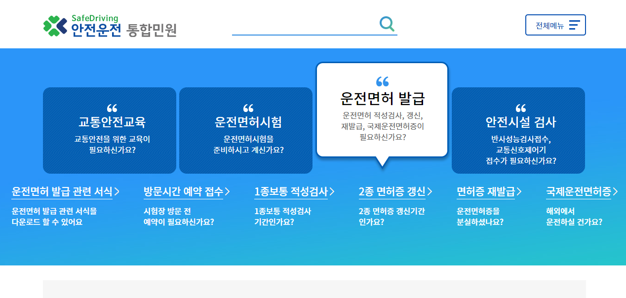 국제 운전면허증