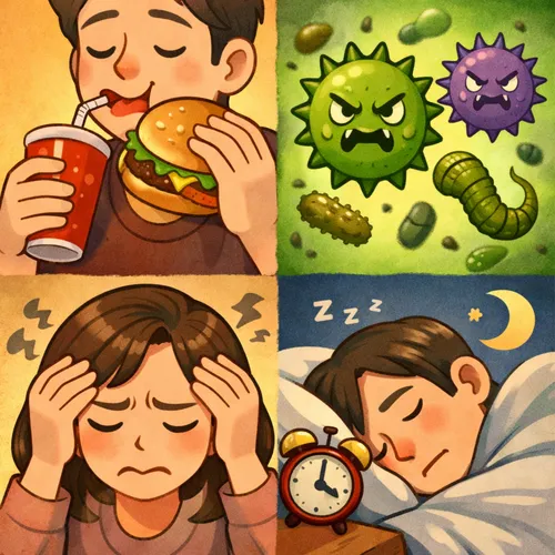 장 건강 이상 신호 표현