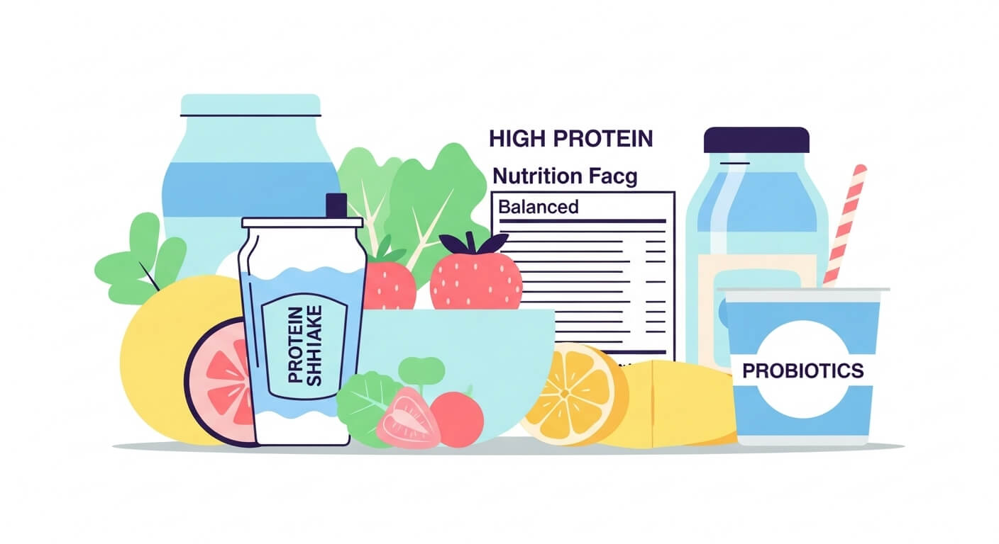 고단백+저당 조합 제품의 부상