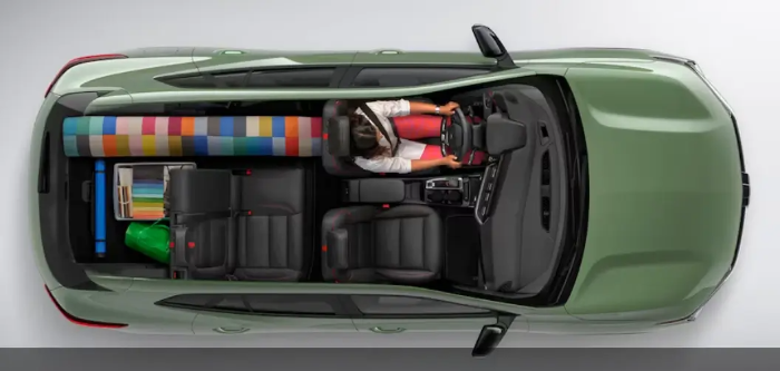 트랙스 내부 공간을 표현한 이미지