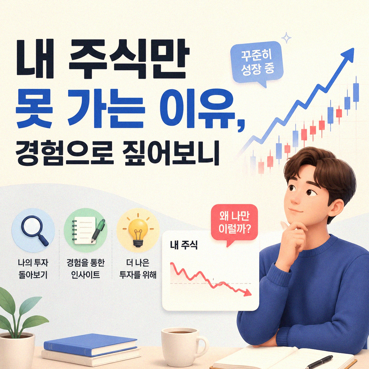 증시 오르는데 내 주식만 왜 떨어지는 걸까