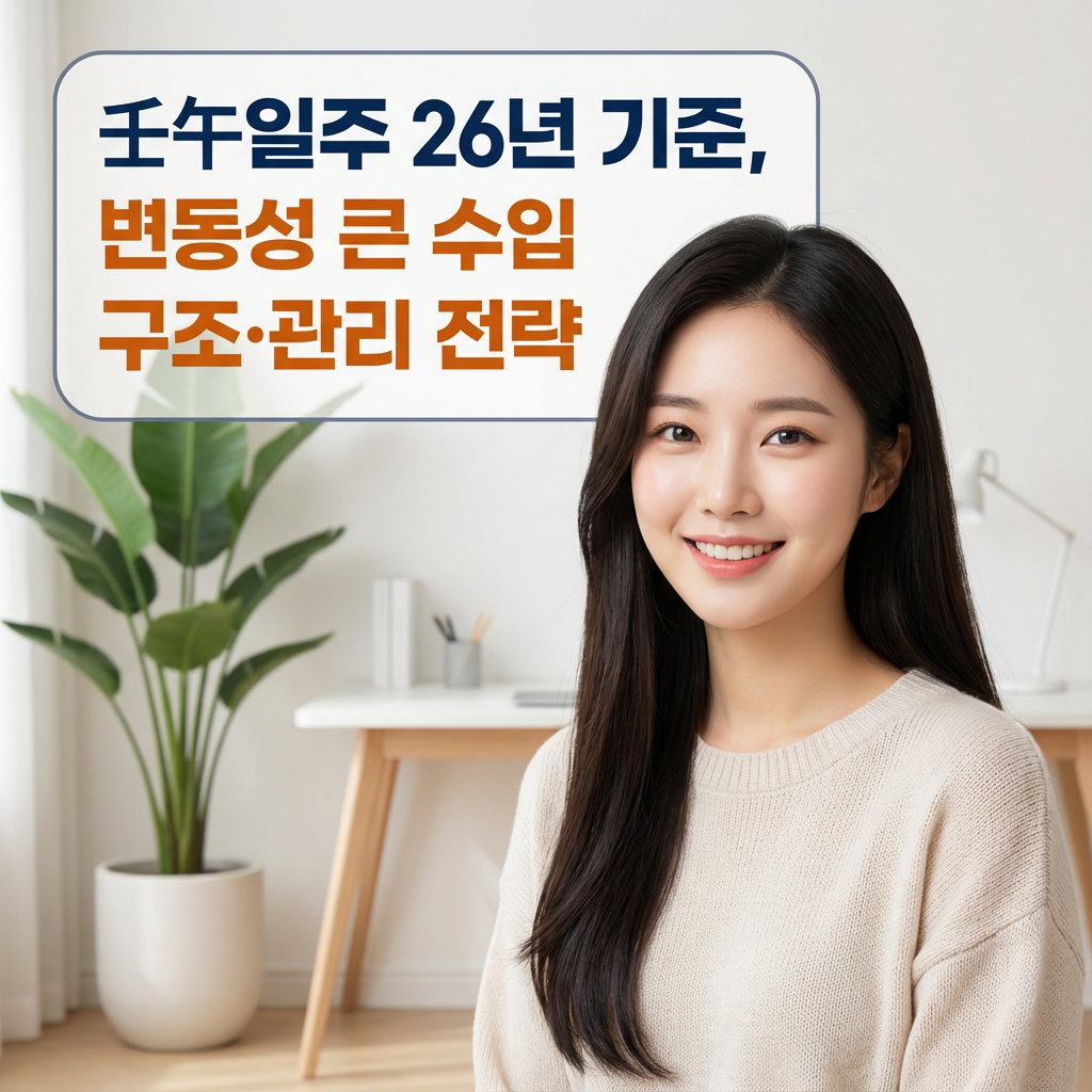 壬午일주 26년 기준 ｜ 변동성 큰 수입 구조&middot;관리 전략