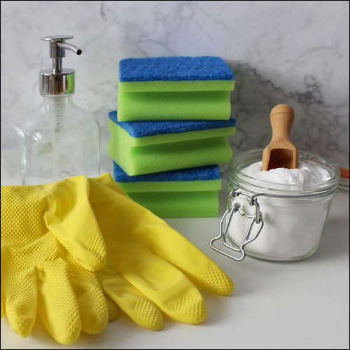 청소용품과 구연산