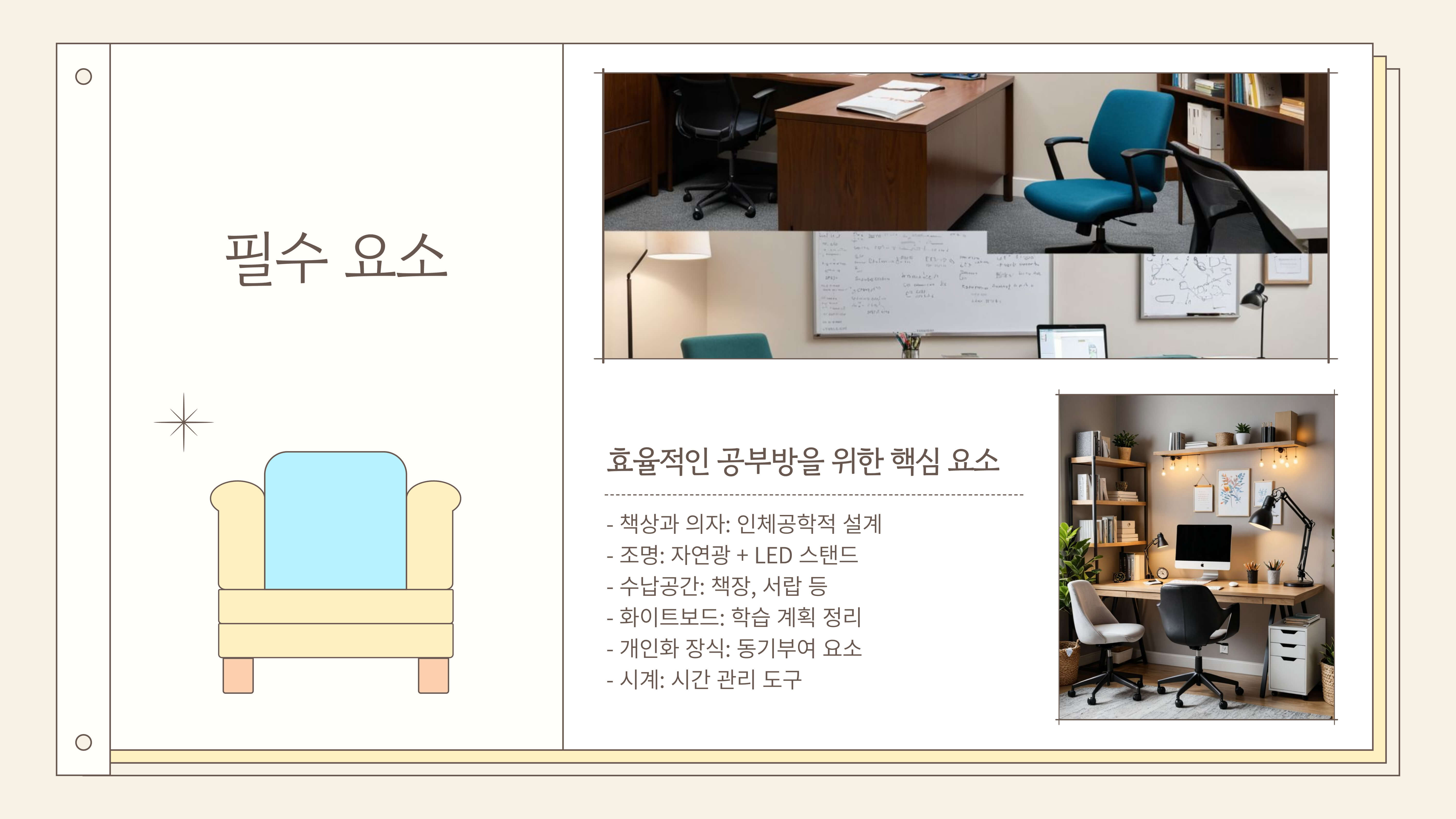 초등학생 공부방 꾸미기 집중력과 창의력