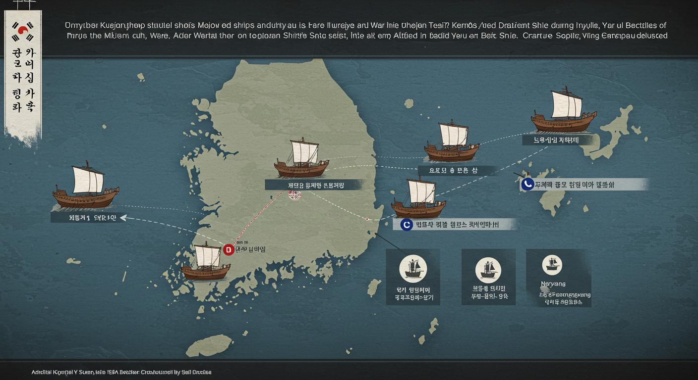 이순신 해전 순서 총정리: 임진왜란 7년, 그의 승리 타임라인