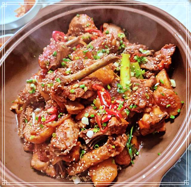 전남 장성 맛집 돼지 주물럭