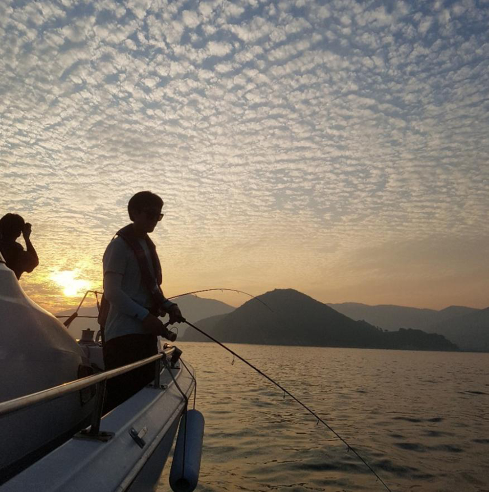 거제도 배낚시 노인과바다