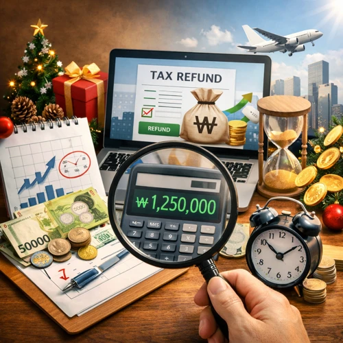 연말정산 재무 점검 장면