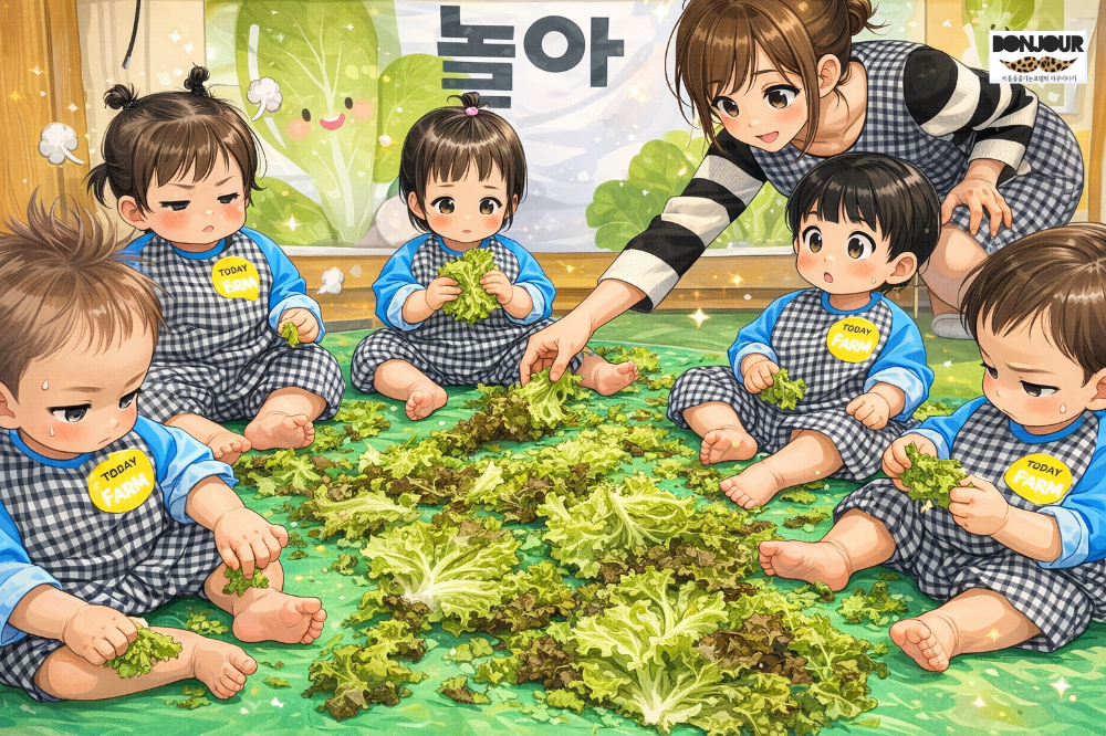 어린이집 영아반 교실 환경 17개월 아기 적응