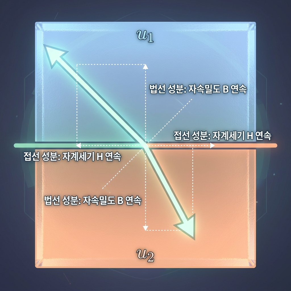 [전자기학] 제8장 자성체와 자기 회로의 비밀자화와 분극의 세기, 전계&middot;자계 경계 조건 및 자기 회로 오옴의 법칙 총정리