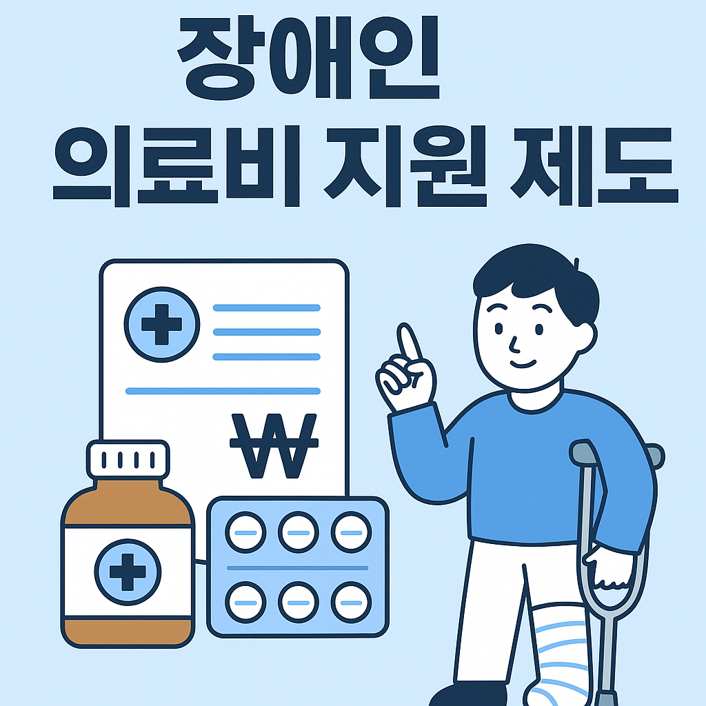 장애인 의료비 지원 제도 이미지