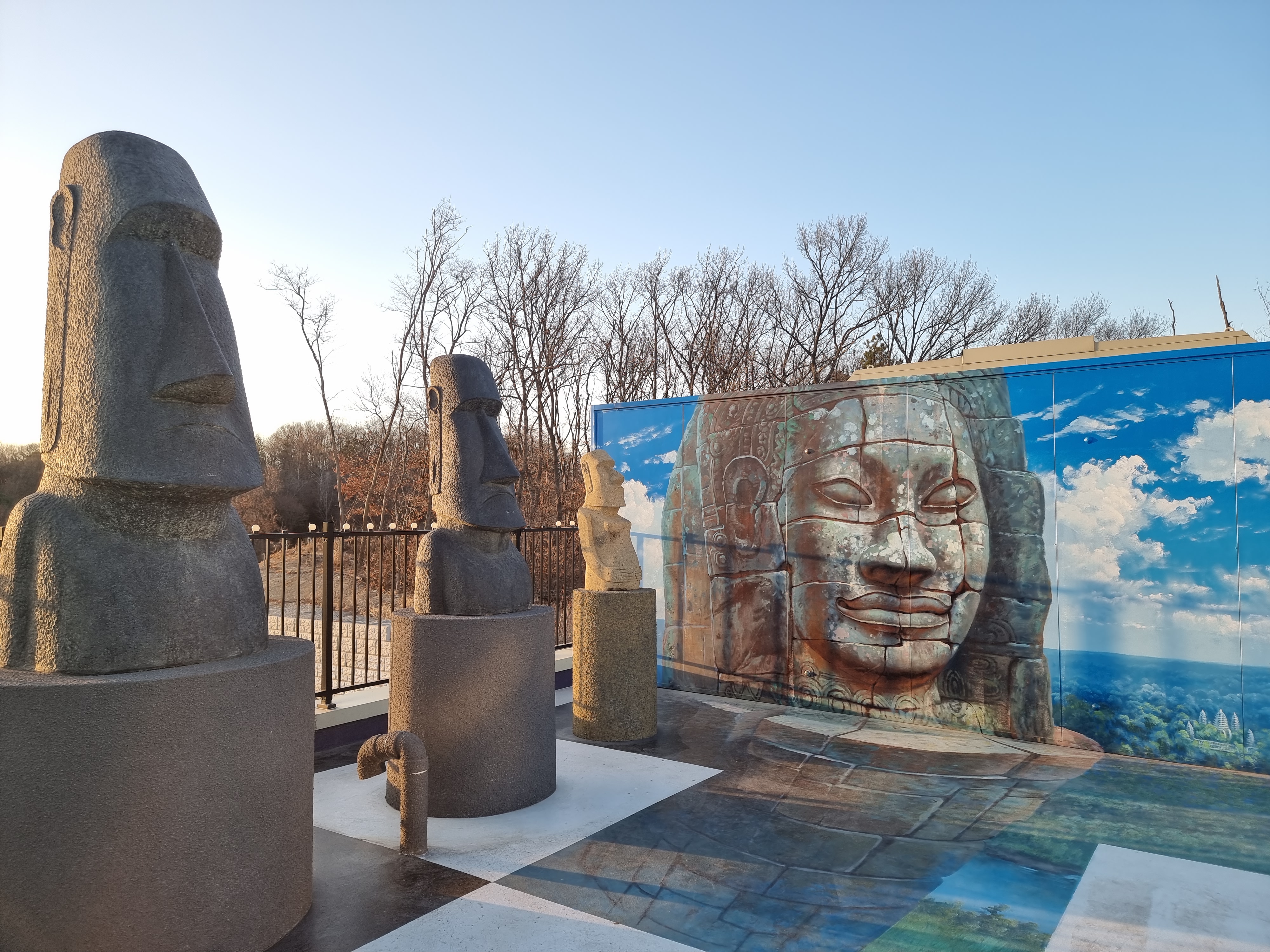 김포 대명항 '수산공원' 카페 3층 옥상