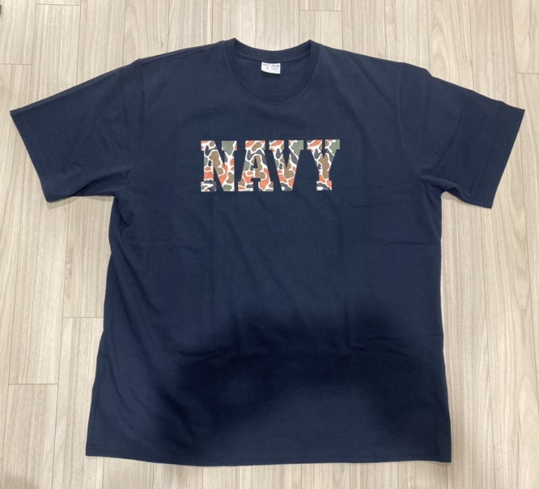 엔티엠티(NTMD) NAVY CAMO T-Shirts