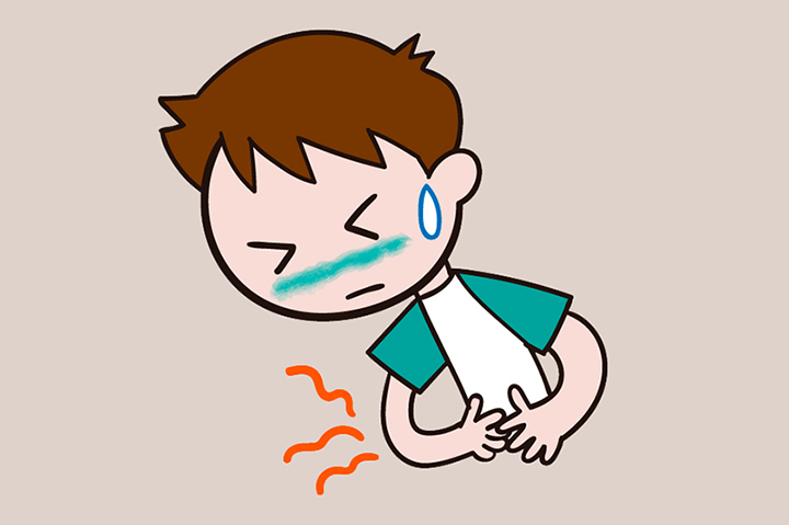 복부-통증이-심한-남성