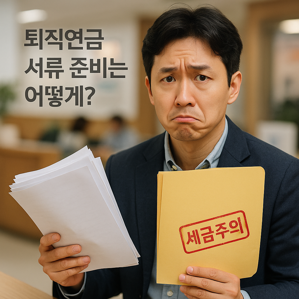 퇴직연금 중도인출 필요 서류 총정리 및 꿀팁정리