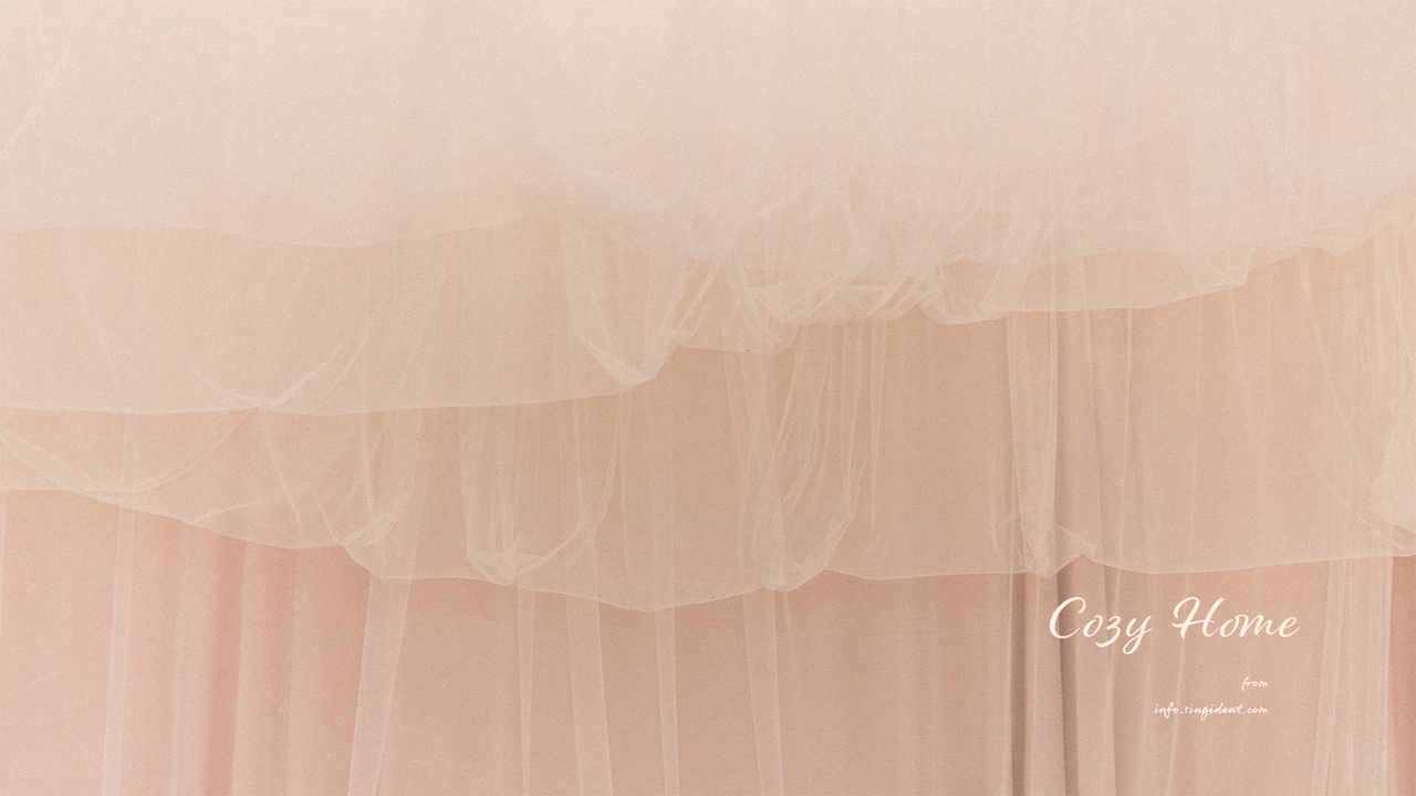 10 커튼 C - Cozy Home 포근한배경화면
