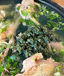 다슬기닭백숙
