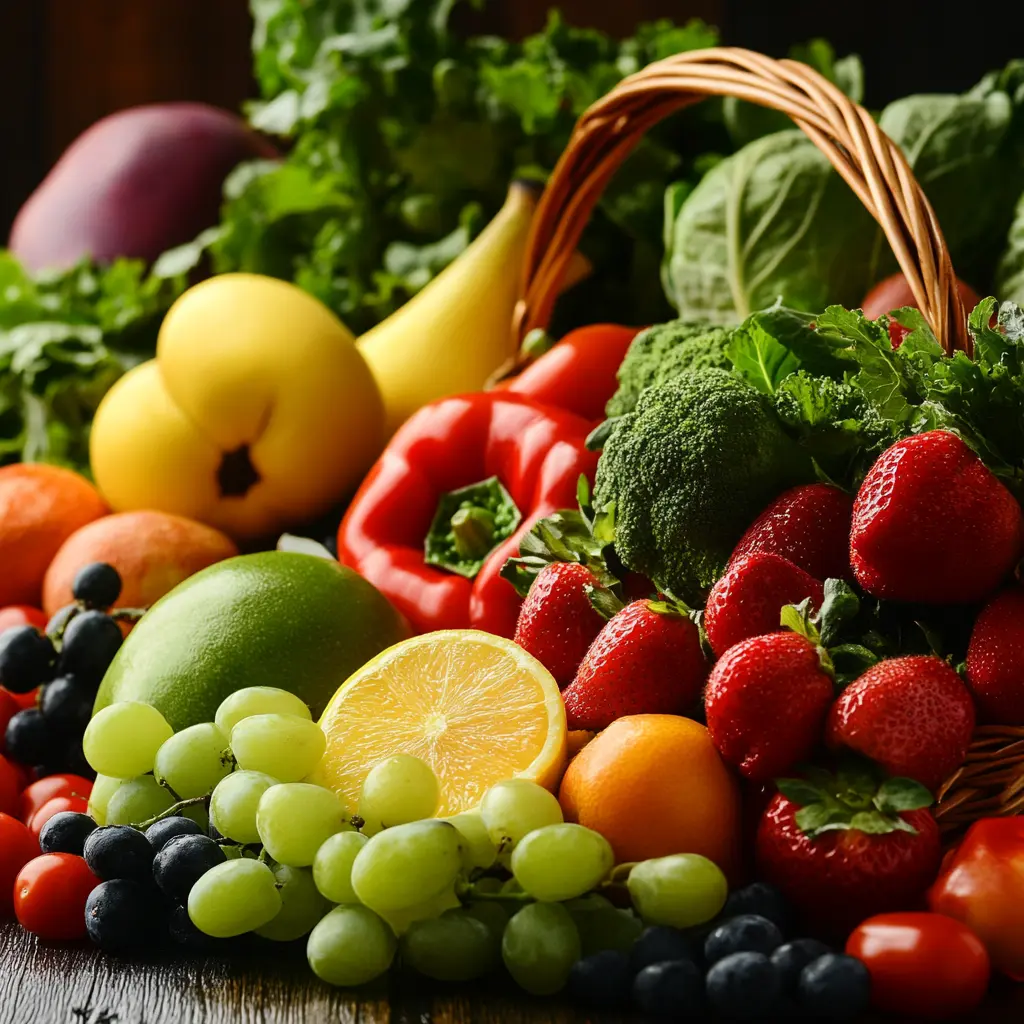 건강한 간식,야채 고르는 영양정보