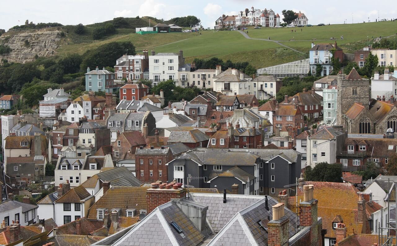 뉴질랜드 헤이스팅스(Hastings) 마을 사진