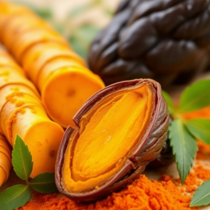 강황과타마린드그림