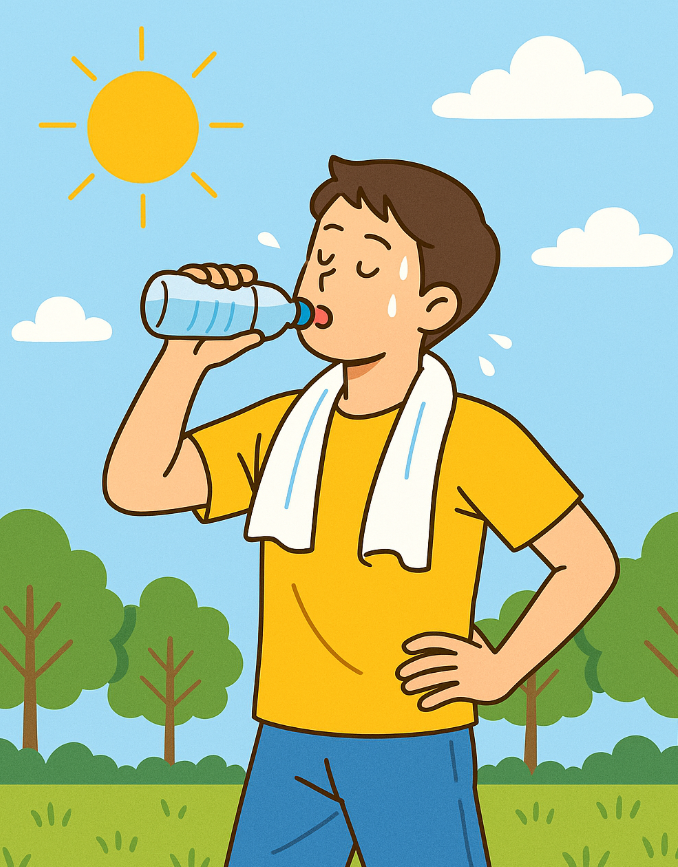 여름철 탈수·열사병 예방법 총정리