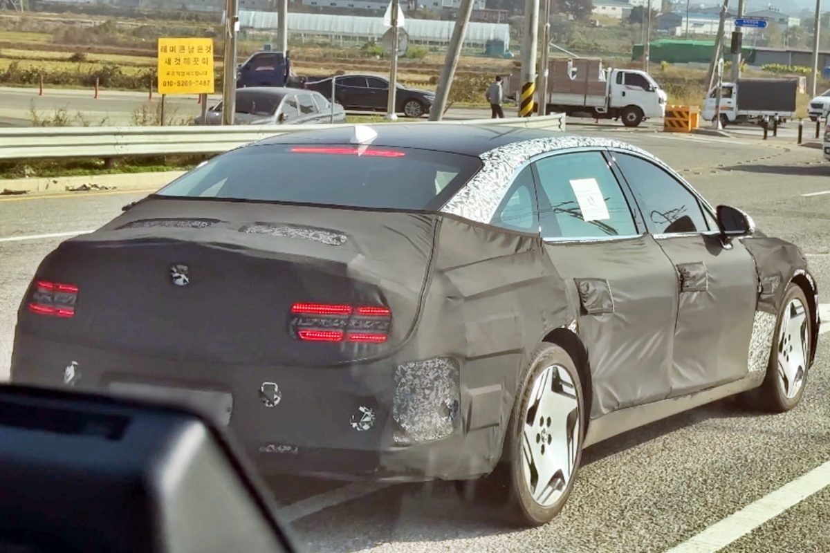 제네시스 G80 전동화모델 롱휠베이스