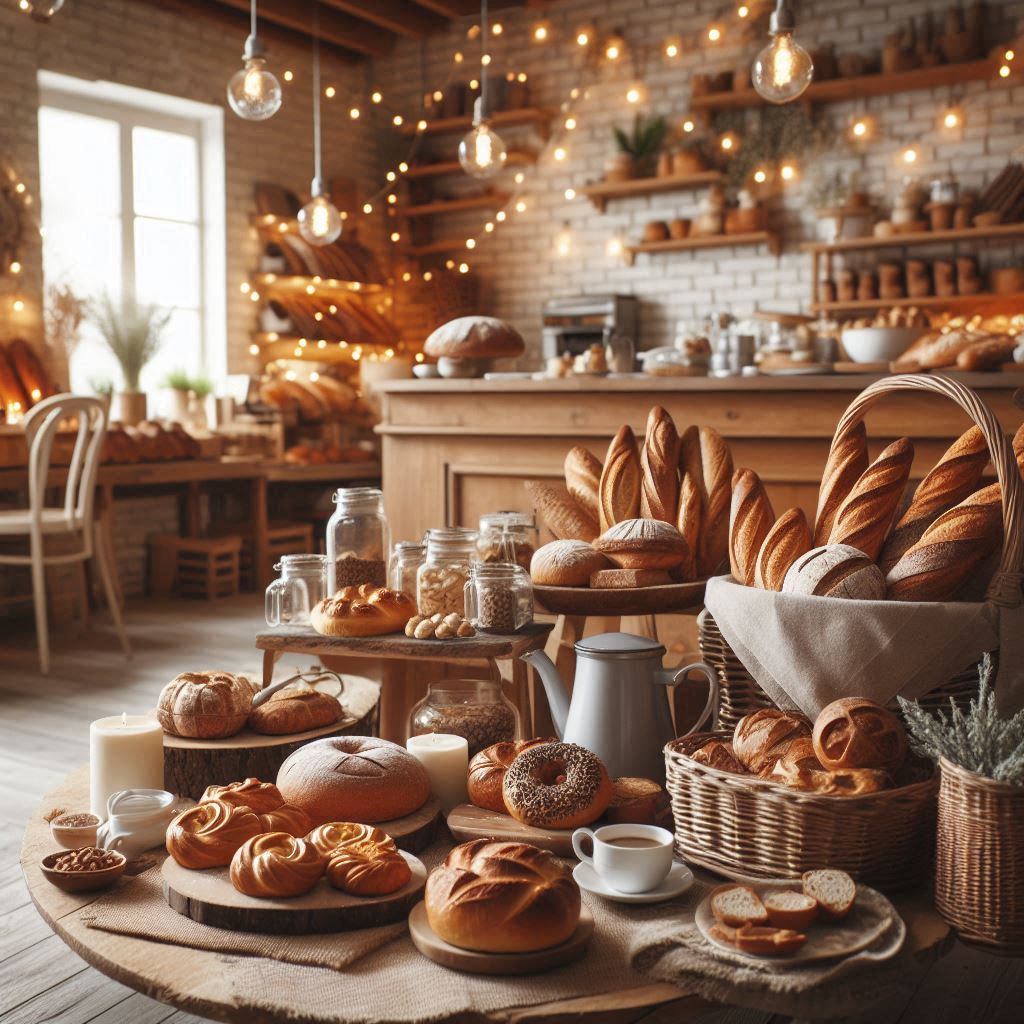 베이커리 배경