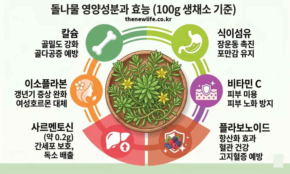 돌나물 효능 영양성분