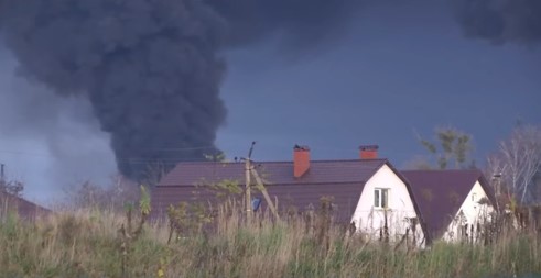 러시아제 미사일 폴란드 영토에 떨어졌다