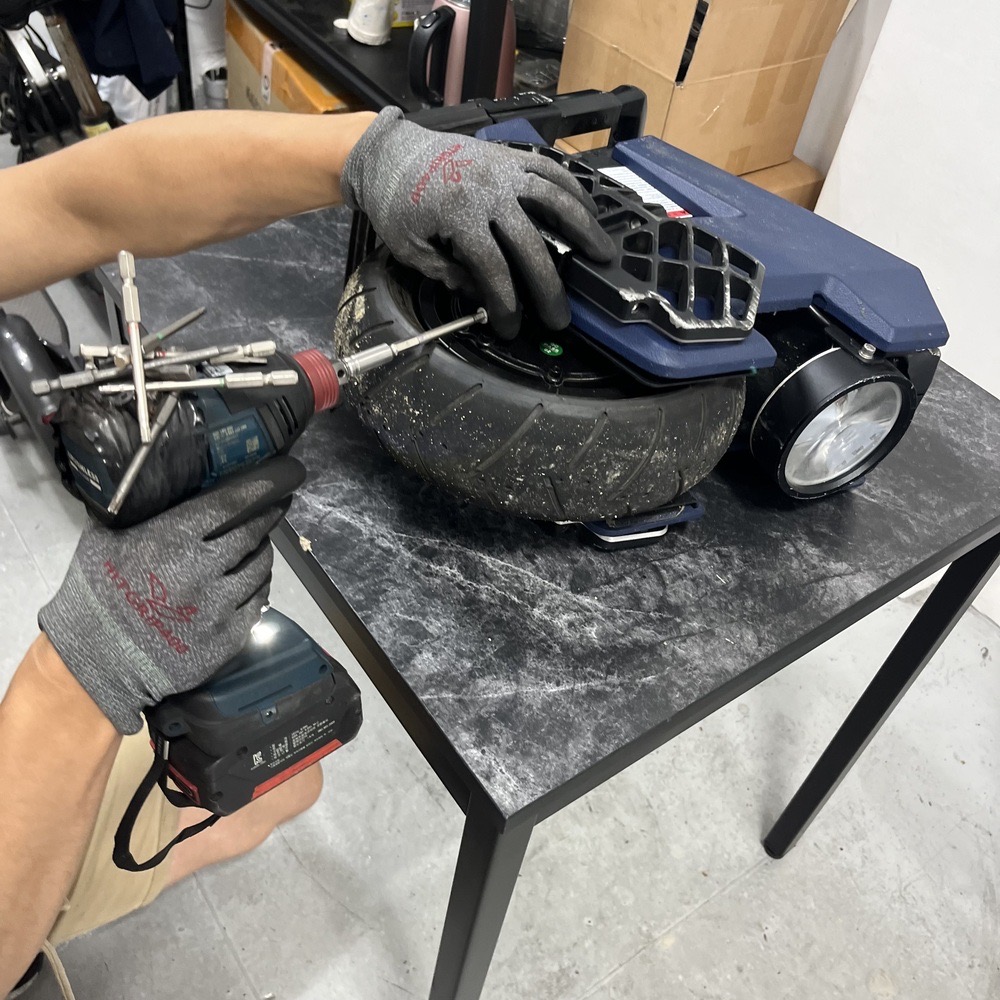 비고드 A2 타이어 교체 외발 전동휠 수리