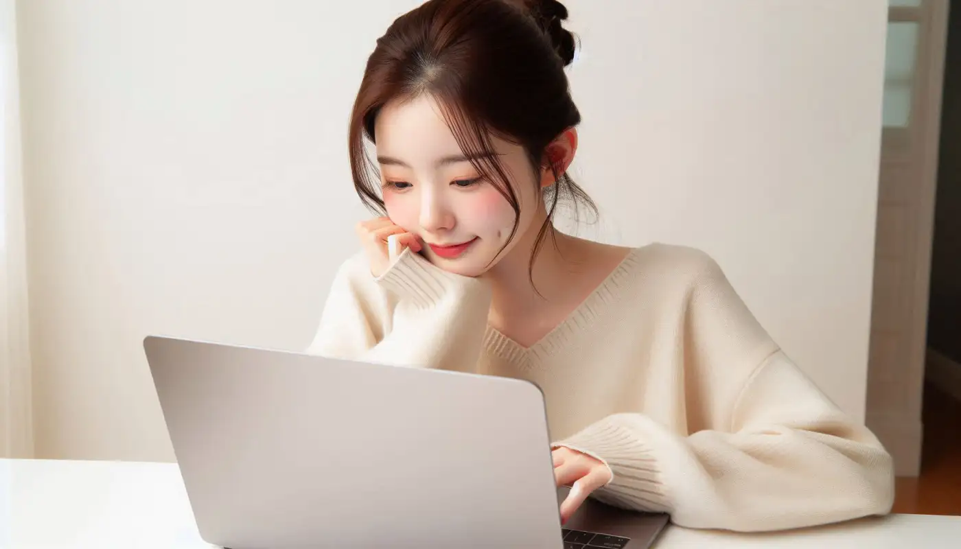 open-ai-sora-사용법을-알아보고-사용하는-여성의-모습