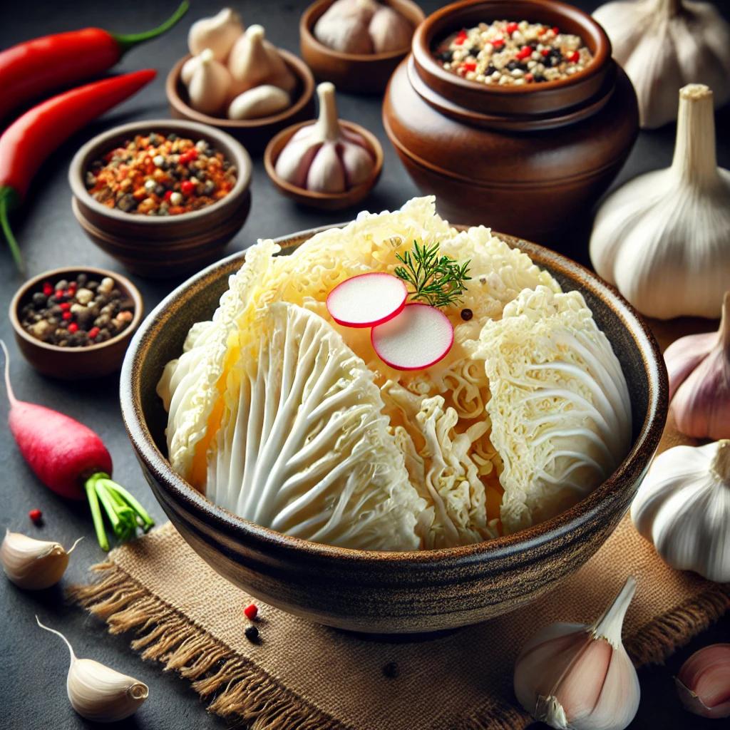 백김치 담그는 법