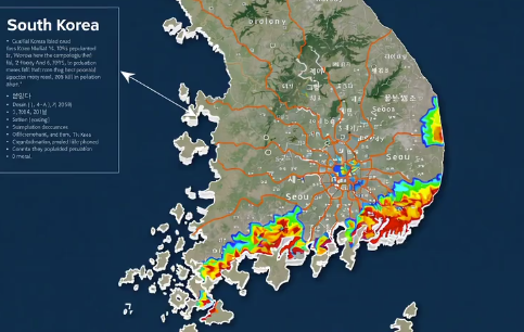 한국 인구 지도 변화, 10년 후 지역별 차이는? 관련 사진