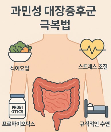 과민성 대장증후군 극복 예시 이미지