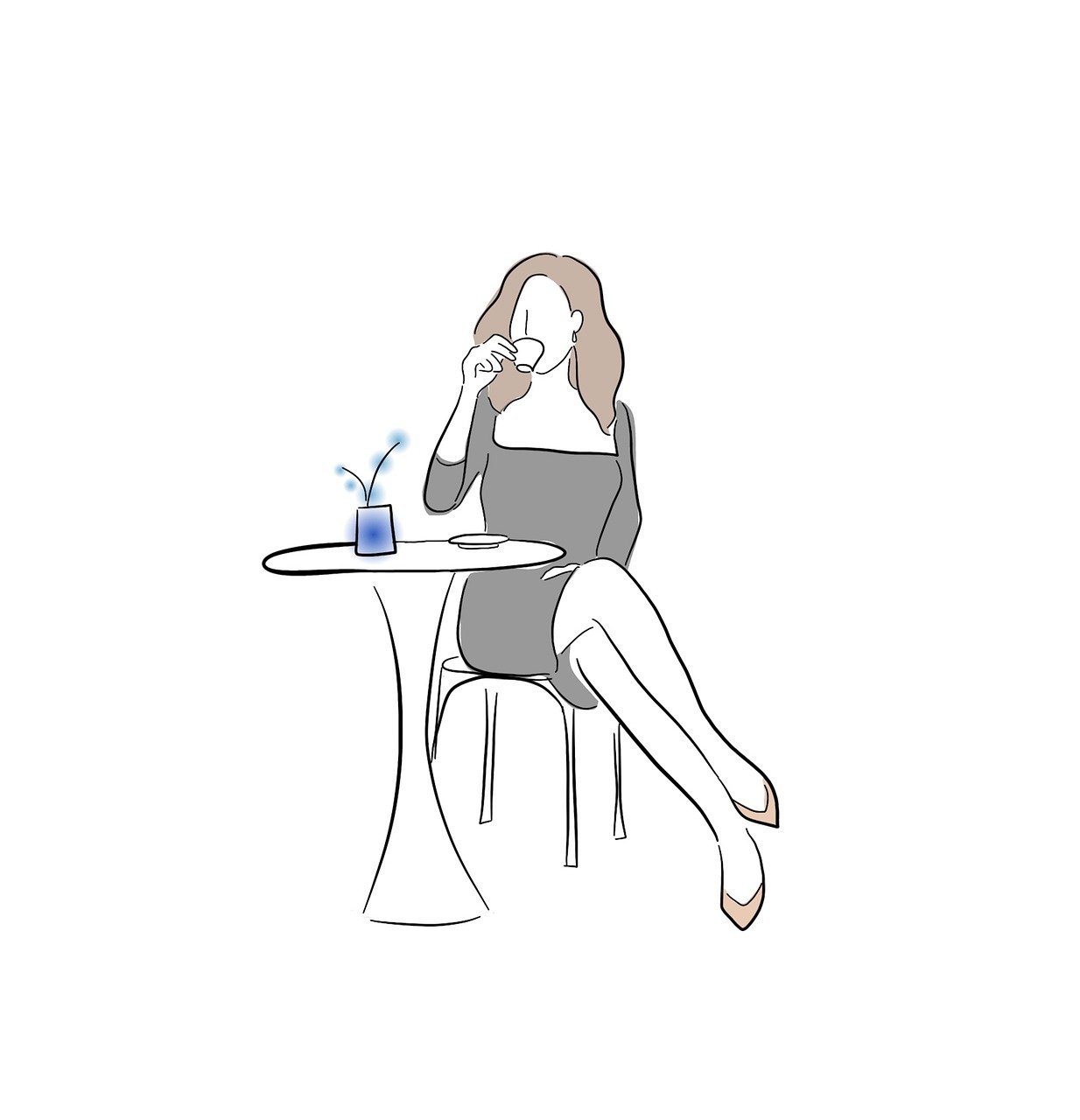 세련된 스타일의 커리어 우먼