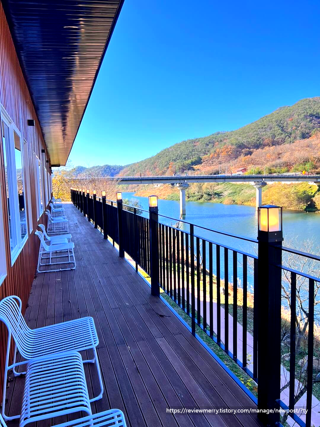 야외 테라스 좌석