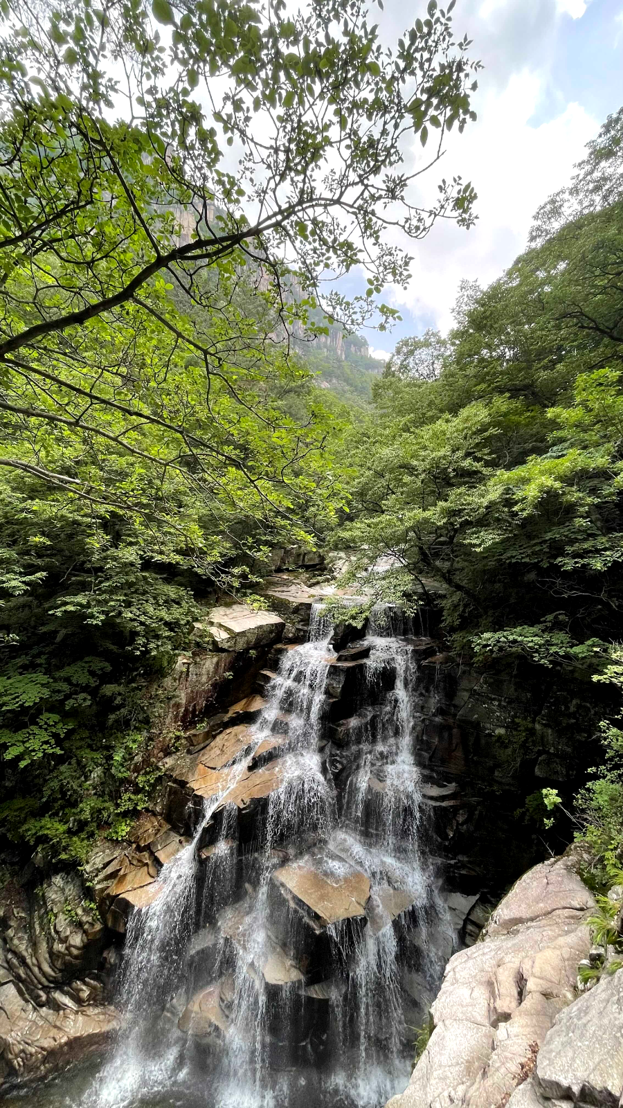 쌍폭포 가는 길 쌍폭포