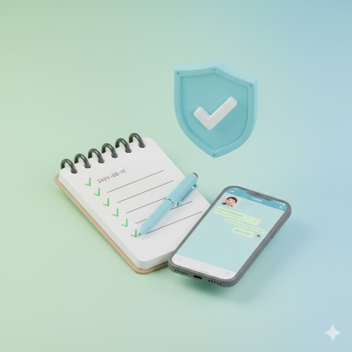 직장내괴롭힘을 당했을때, 메모하자는 설명이 담긴 사진