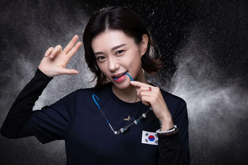 사격 김예지 실신