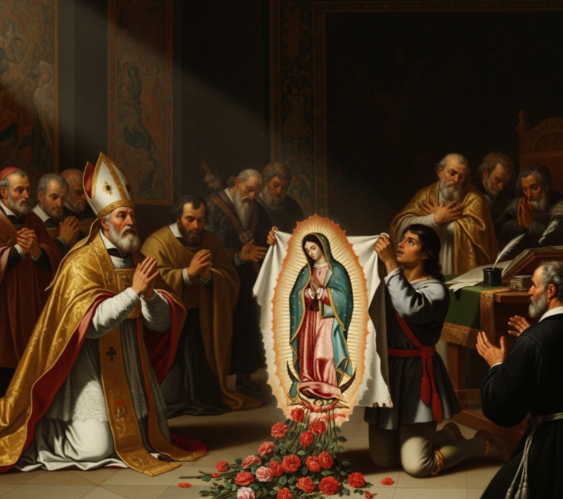 기적의 징표: 틸마에 피어난 장미