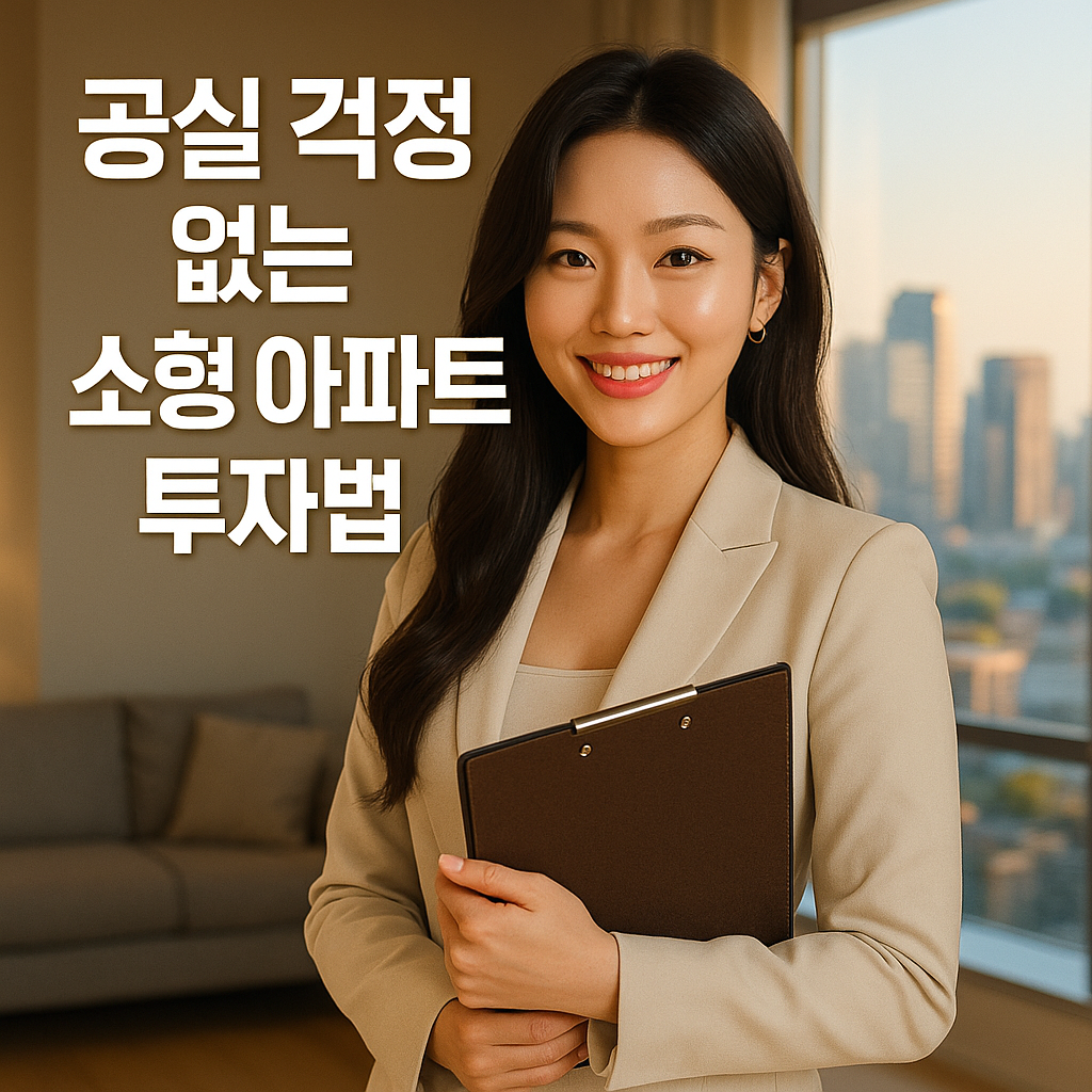 공실 걱정 없는 소형 아파트 투자법