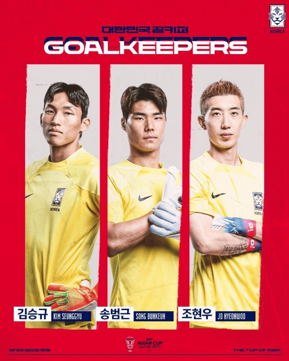 2023 AFC 카타르 아시안컵 중계 대한민국 경기일정 선수명단