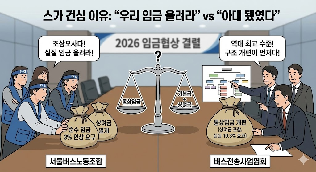 버스파업의핵심이유