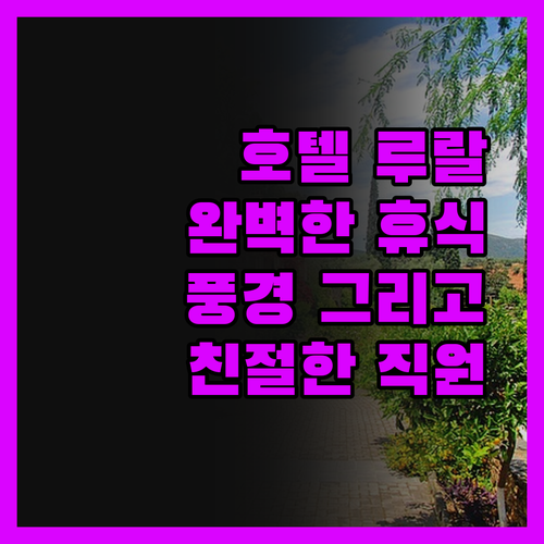 호텔 루랄 다 바호지냐에서의 完벽한