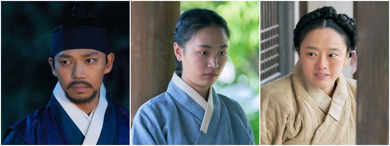 드라마 연인의 유길채의 주변인물인 구원무, 종종이, 방두네를 맡은 배우들