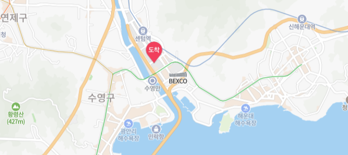 키자니아 부산-지도