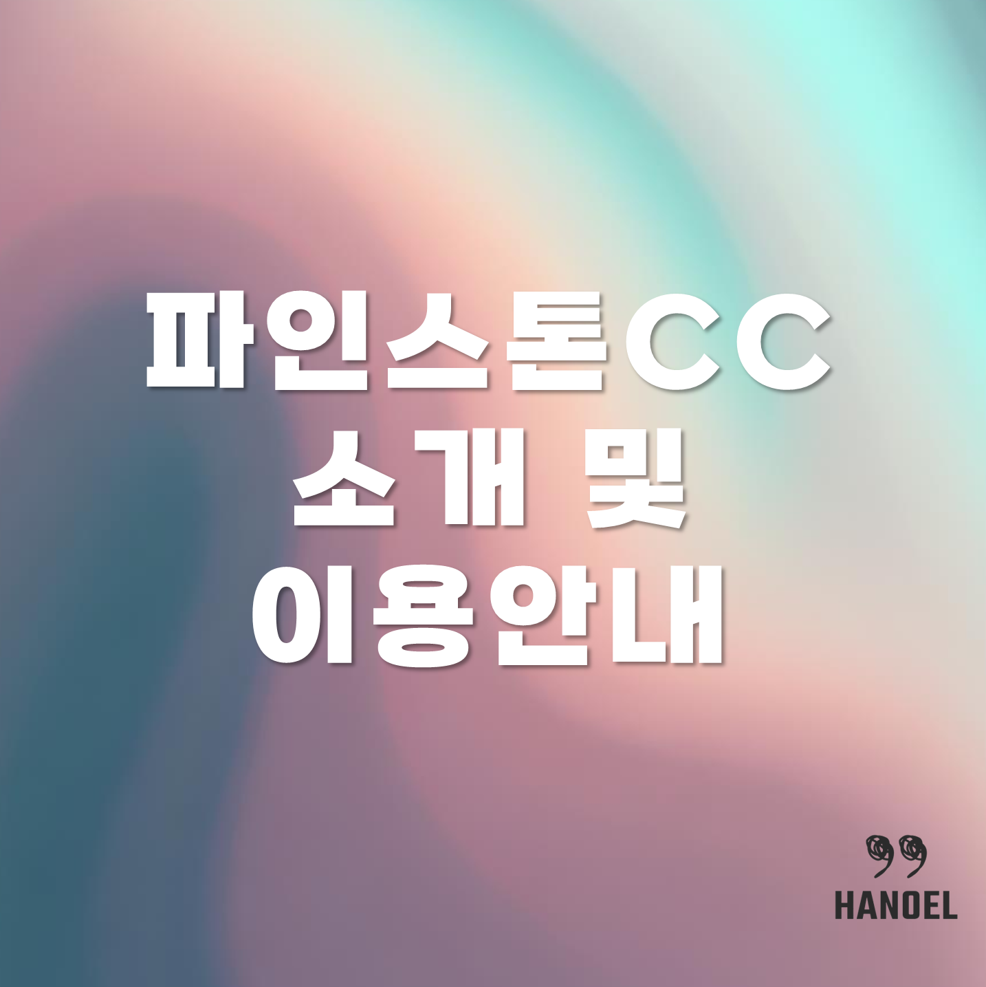 파인스톤CC 소개 및 이용안내