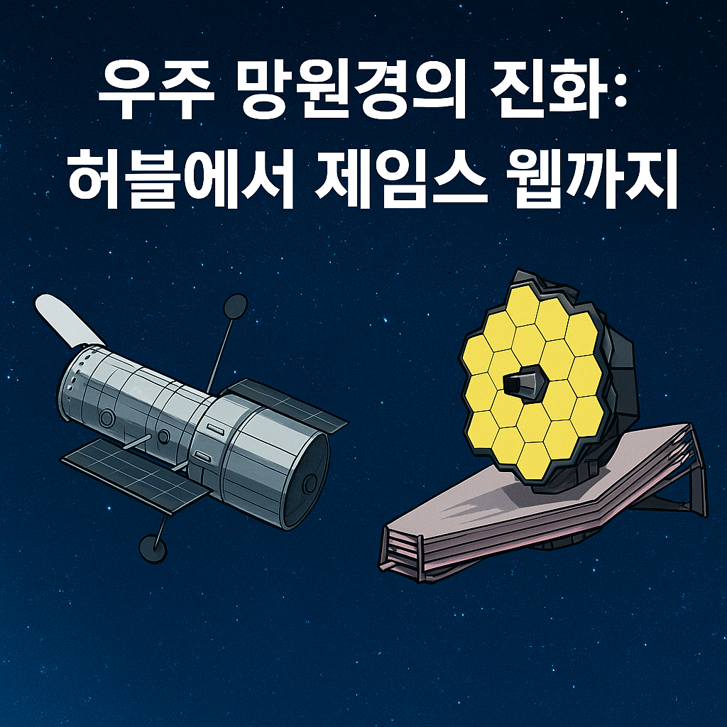 우주 망원경의 진화