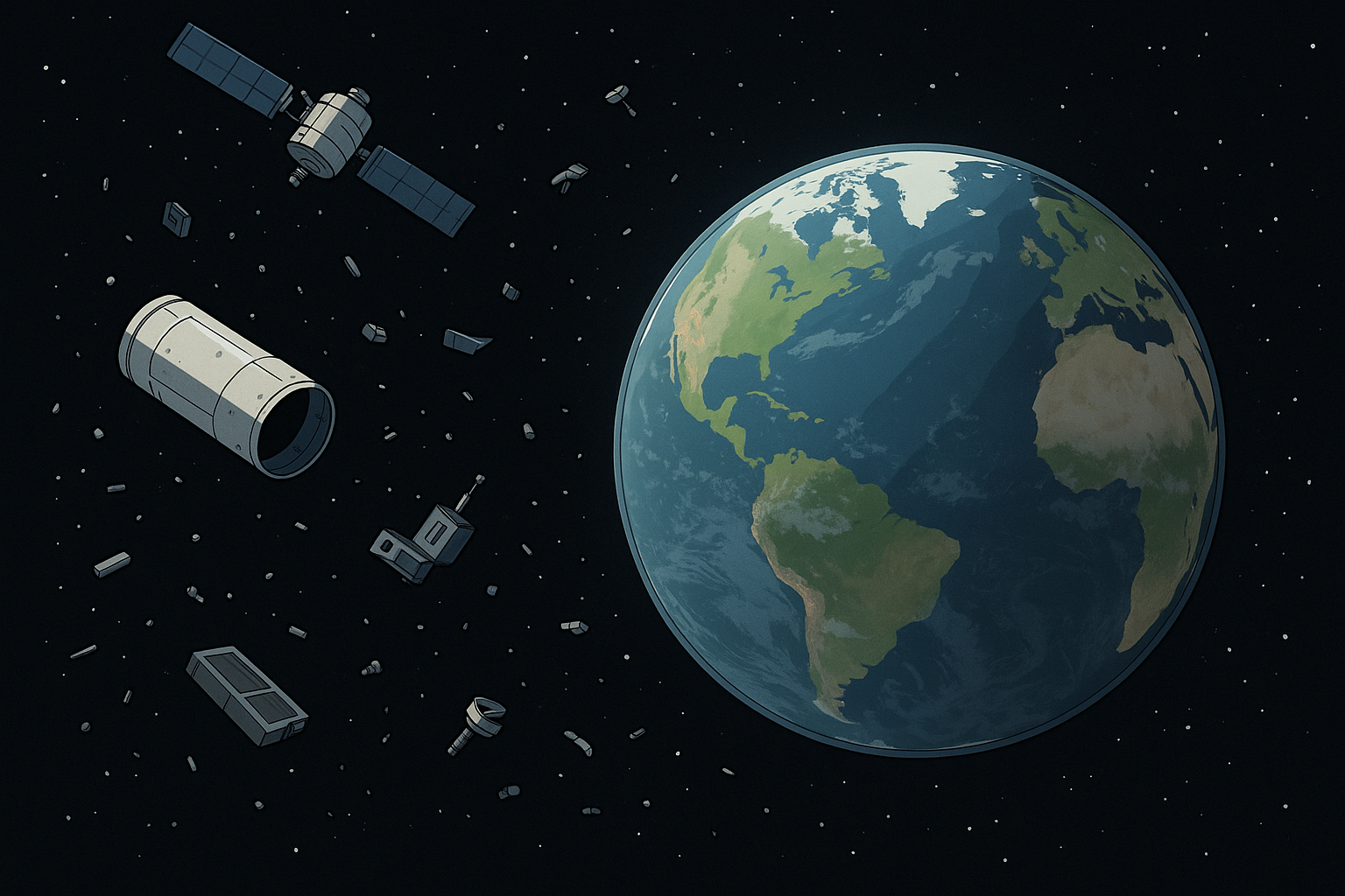 우주에 쓰레기를 버릴 수 있을까