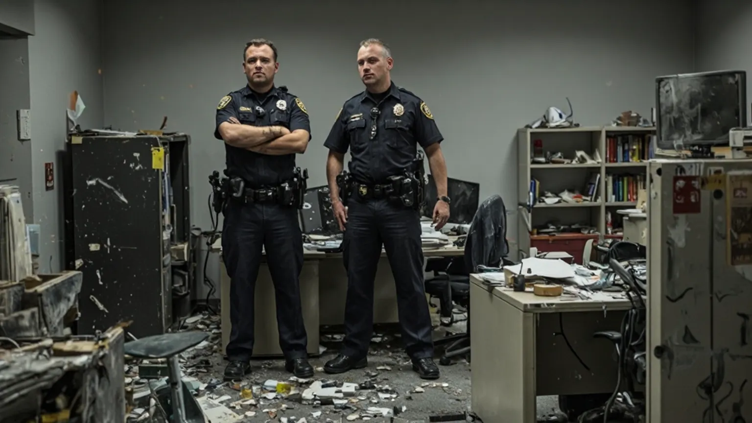 횡령사건 검사중인 경찰